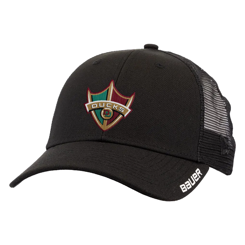 Delaware Ducks Bauer Adult Team Mesh Snapback