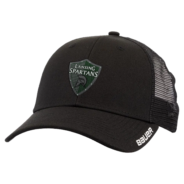 Lansing Spartans Bauer Adult Team Mesh Snapback