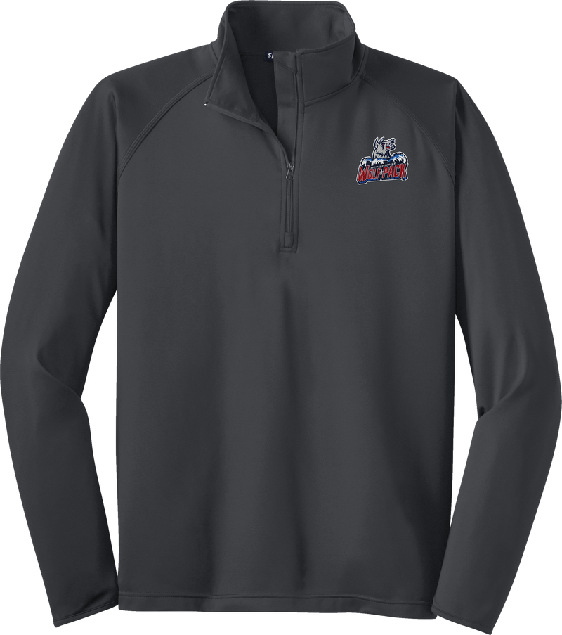 Hartford Jr. Wolfpack Sport-Wick Stretch 1/4-Zip Pullover