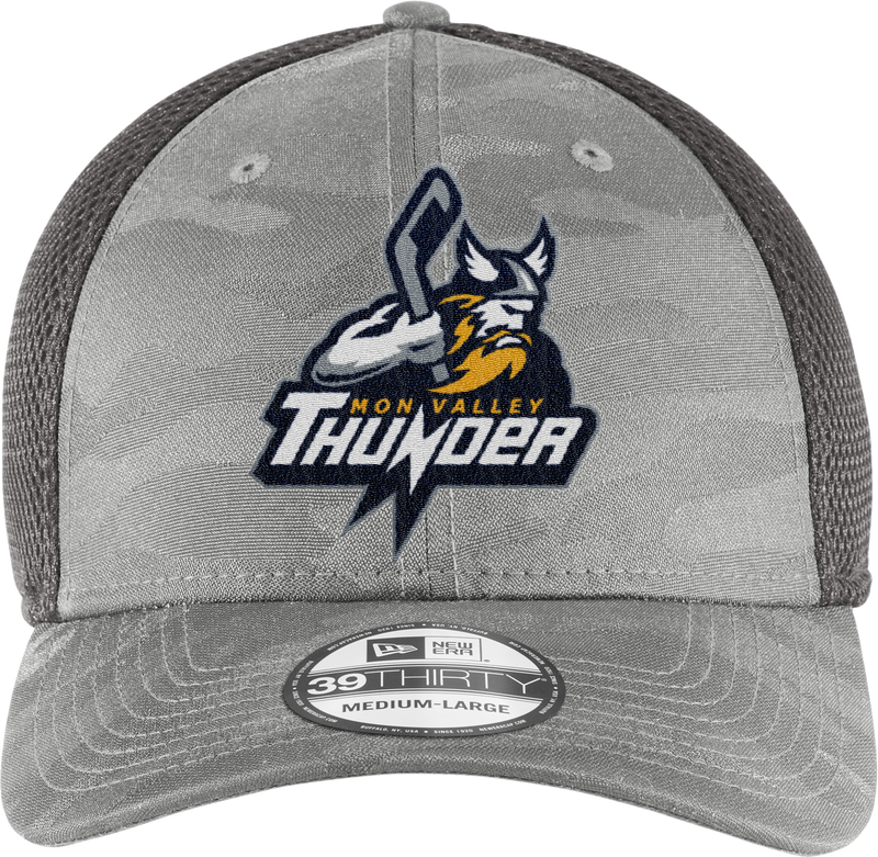 Mon Valley Thunder New Era Tonal Camo Stretch Tech Mesh Cap