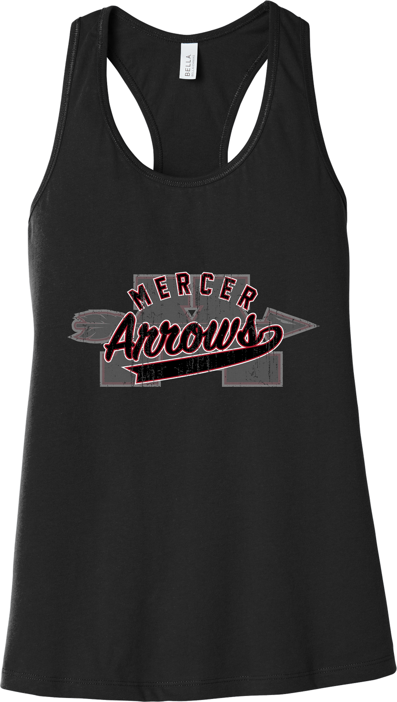 Mercer Arrows Womens Jersey Racerback Tank