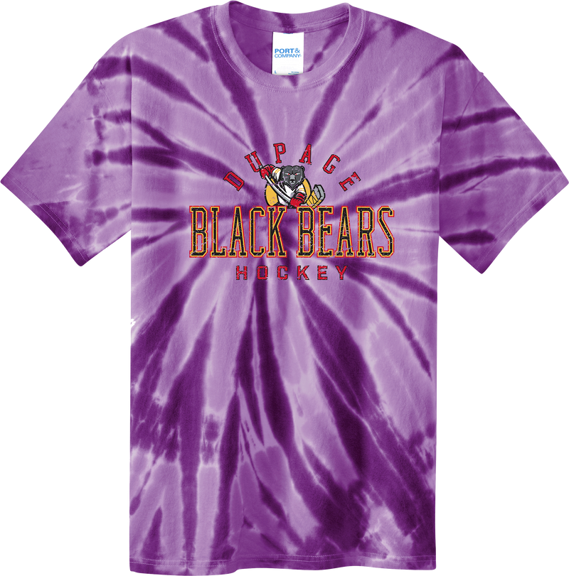 Dupage Black Bears Youth Tie-Dye Tee