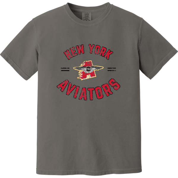 NY Aviators Heavyweight Ring Spun Tee