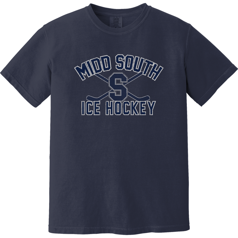 Midd South Hockey Heavyweight Ring Spun Tee