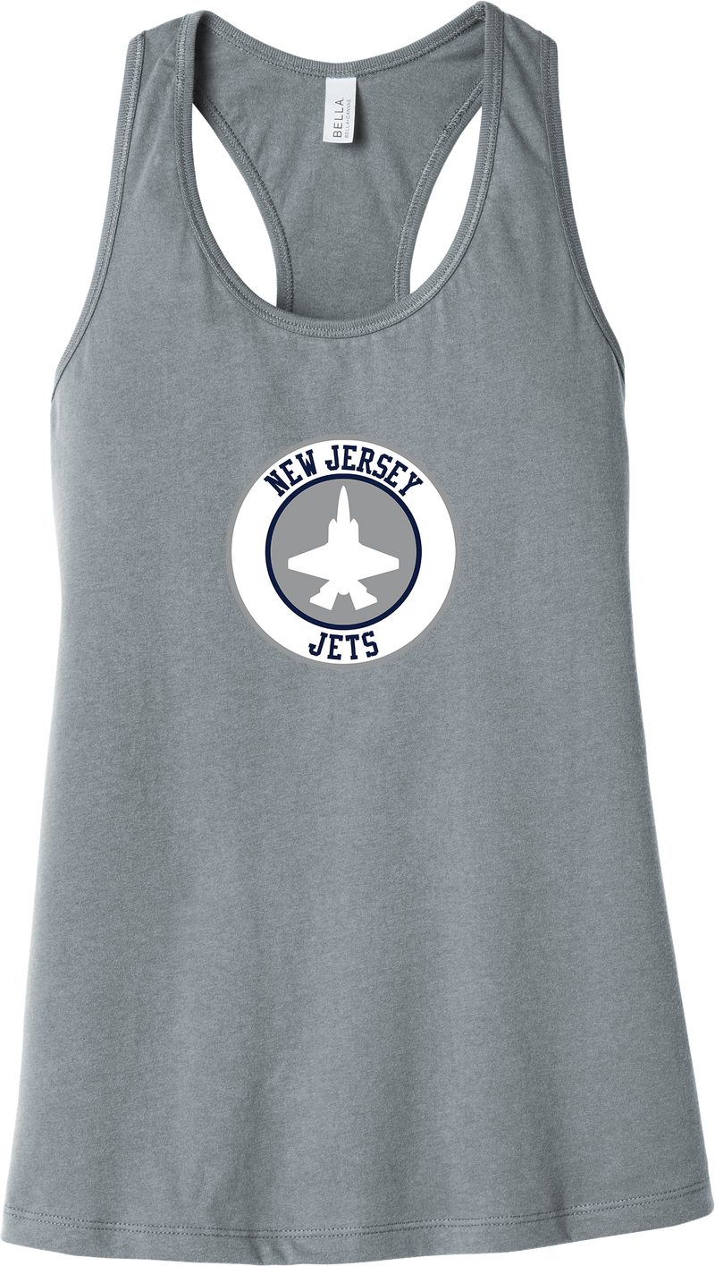 NJ Jets Womens Jersey Racerback Tank