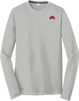 Mercer Arrows Long Sleeve PosiCharge Competitor Cotton Touch Tee