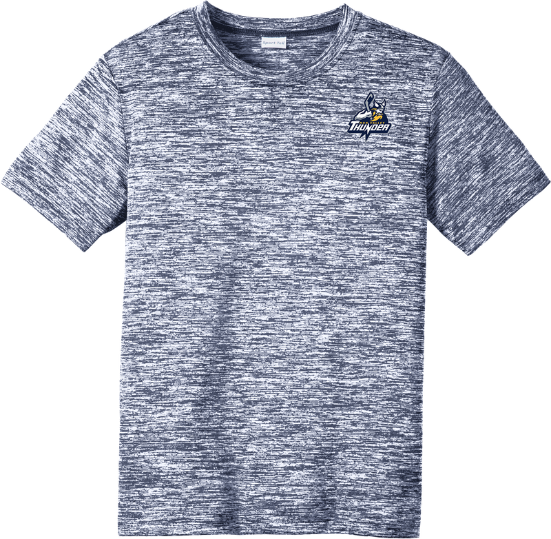 Mon Valley Thunder Youth PosiCharge Electric Heather Tee