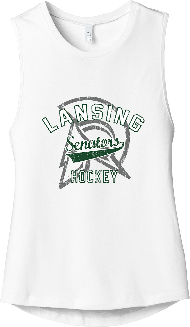 Lansing Senators Womens Jersey Muscle Tank