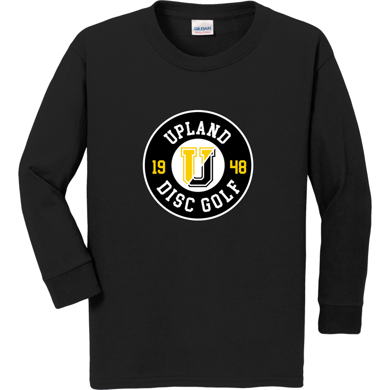 Upland Disc Golf Youth Heavy Cotton Long Sleeve T-Shirt