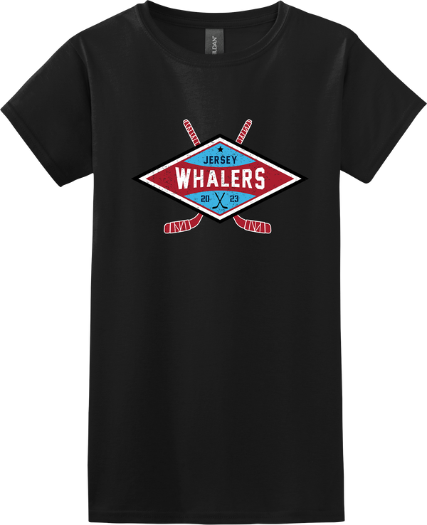 Jersey Shore Whalers Softstyle Ladies' T-Shirt (D2039-FF)