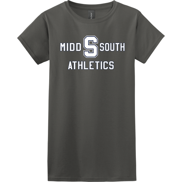 Midd South Athletics Softstyle Ladies' T-Shirt