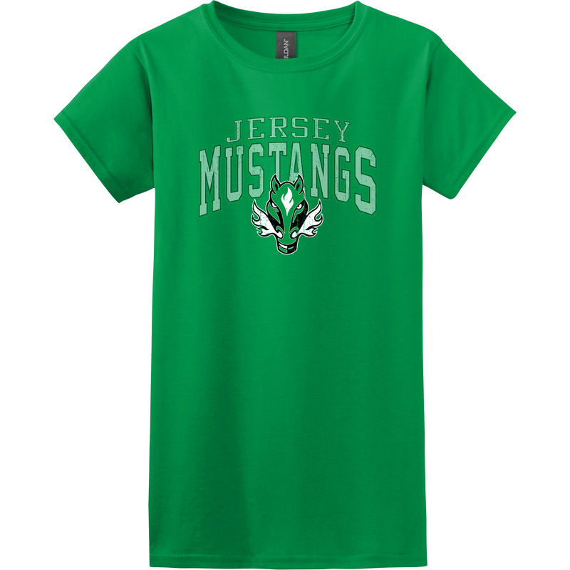 Jersey Mustangs Softstyle Ladies' T-Shirt