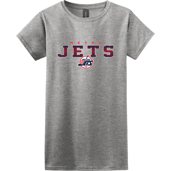 Metro Jets Softstyle Ladies T-Shirt