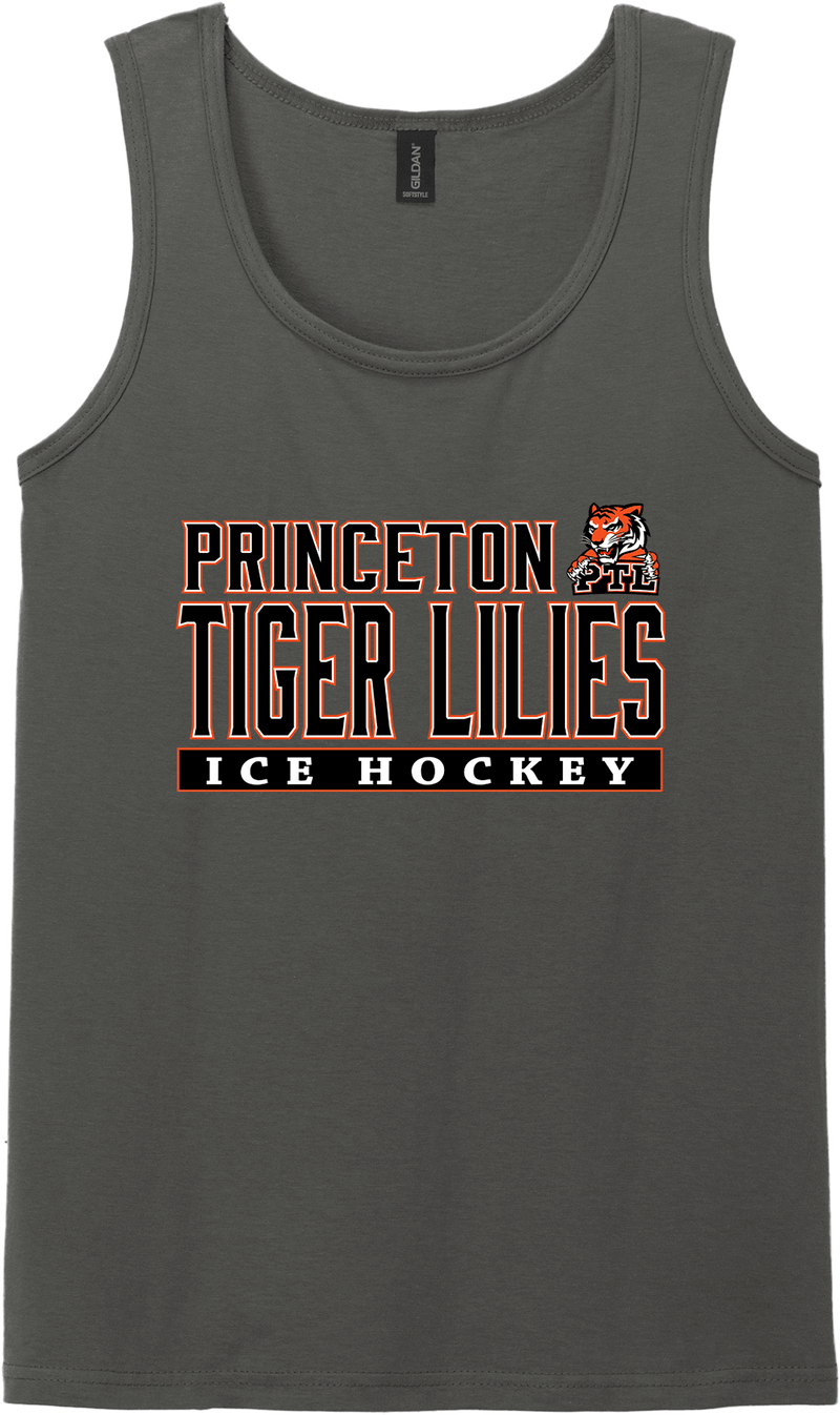 Princeton Tiger Lilies Softstyle Tank Top