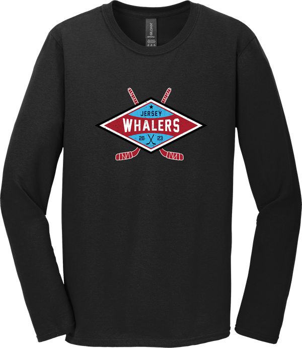 Jersey Shore Whalers Softstyle Long Sleeve T-Shirt (D2039-FF)