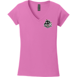 Grundy Senators Softstyle Ladies Fit V-Neck T-Shirt