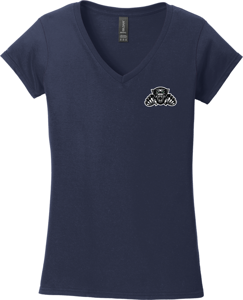 Igloo Jaguars Softstyle Ladies Fit V-Neck T-Shirt