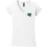 Kensington Valley Raiders Softstyle Ladies Fit V-Neck T-Shirt