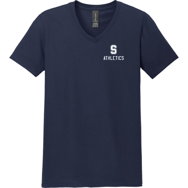 Midd South Athletics Softstyle V-Neck T-Shirt