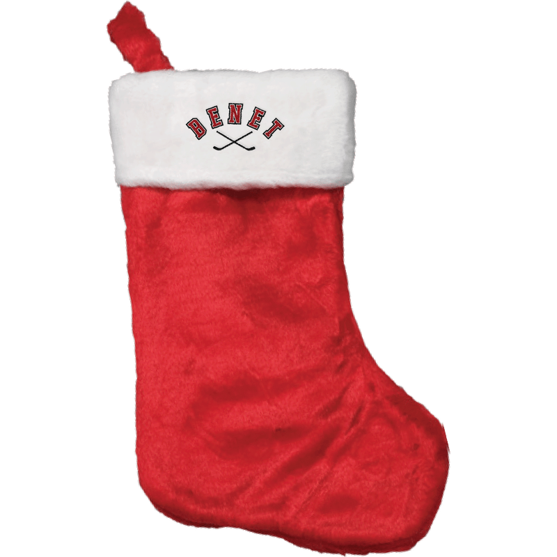 Benet Hockey Plush Christmas Stocking