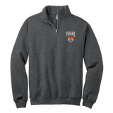 Princeton Jr. Tigers NuBlend 1/4-Zip Cadet Collar Sweatshirt