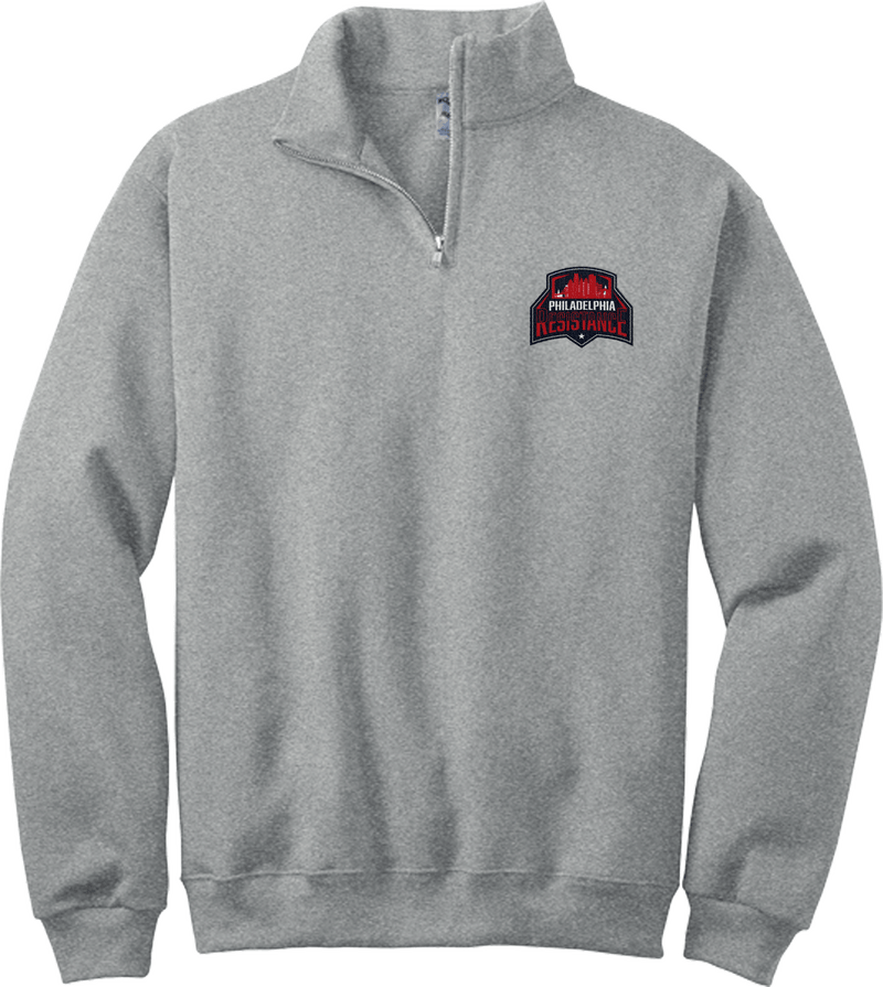 Philadelphia Resistance NuBlend 1/4-Zip Cadet Collar Sweatshirt