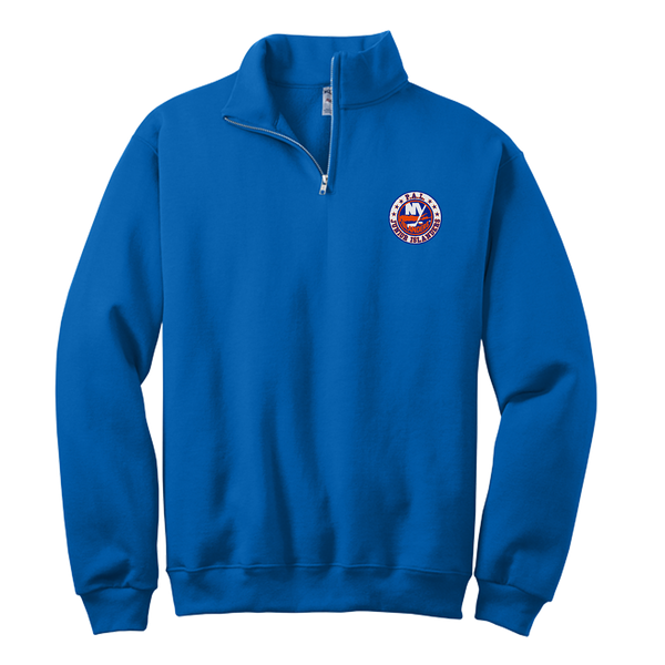 PAL Jr. Islanders NuBlend 1/4-Zip Cadet Collar Sweatshirt