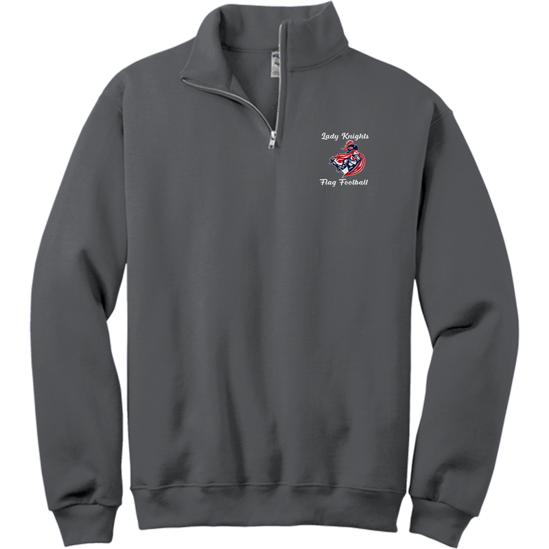 Kennedy Lady Knights NuBlend 1/4-Zip Cadet Collar Sweatshirt