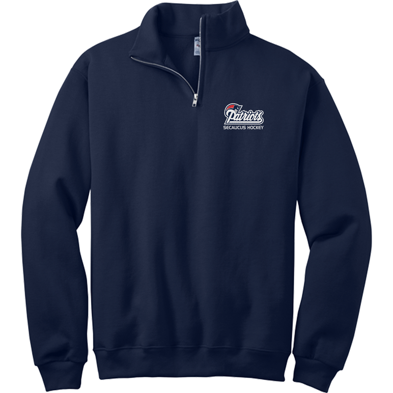 Secaucus Patriots NuBlend 1/4-Zip Cadet Collar Sweatshirt