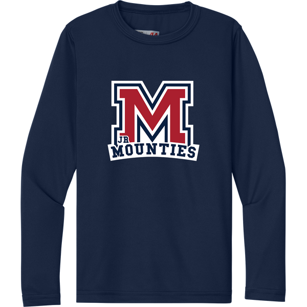 Jr. Mounties Youth Cooling Performance Long Sleeve Tee