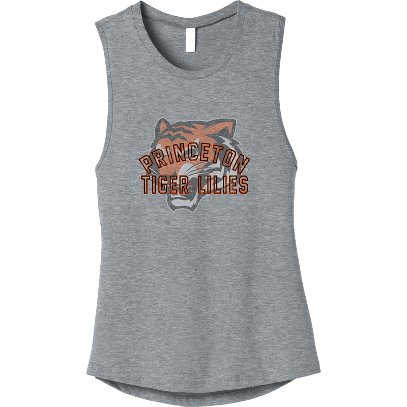 Princeton Tiger Lilies Womens Jersey Muscle Tank