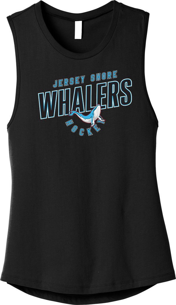 Jersey Shore Whalers Womens Jersey Muscle Tank (D1724-FF)