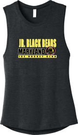 MD Jr. Black Bears Womens Jersey Muscle Tank