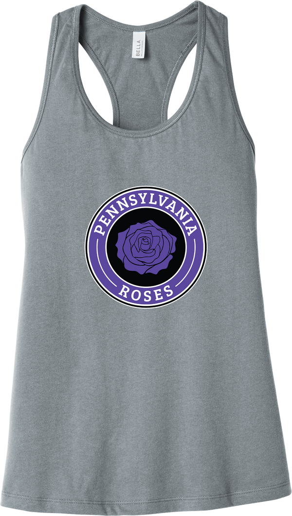 PA Roses Womens Jersey Racerback Tank