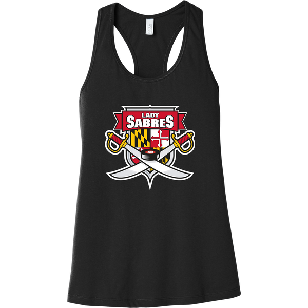 SOMD Lady Sabres Womens Jersey Racerback Tank