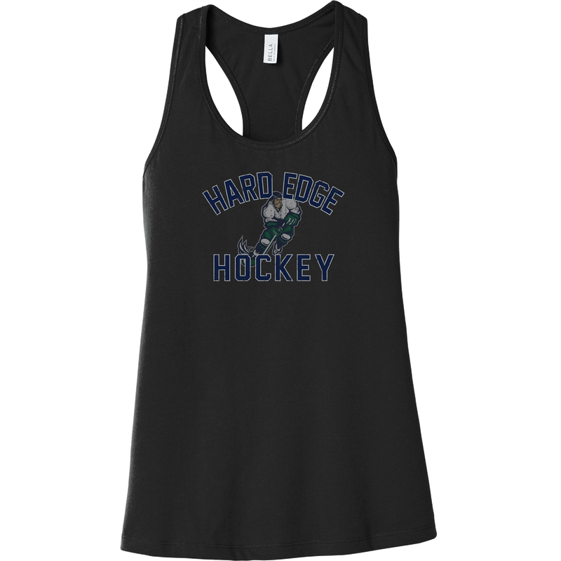 Hard Edge Hockey Womens Jersey Racerback Tank