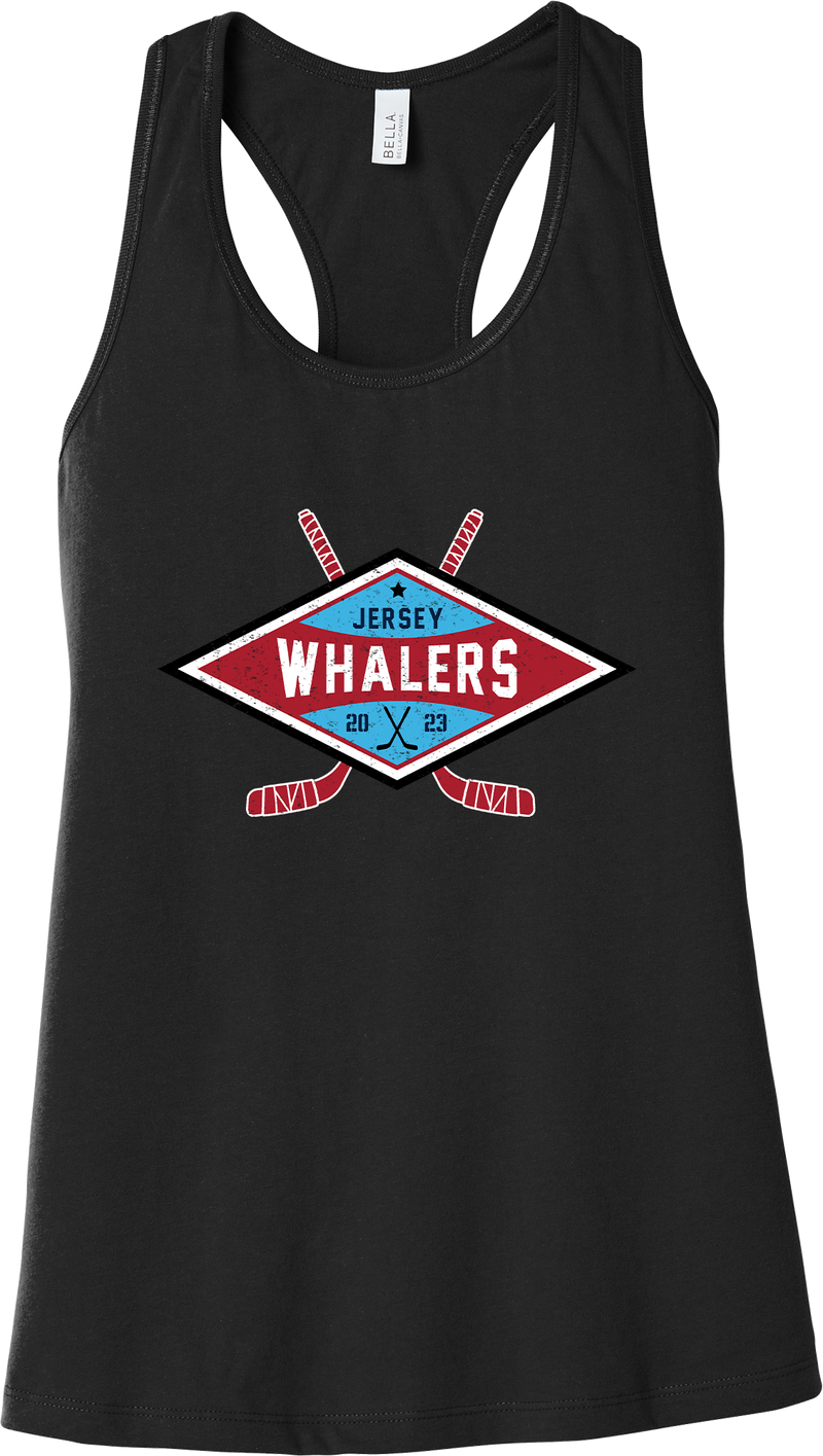 Jersey Shore Whalers Womens Jersey Racerback Tank (D2039-FF)
