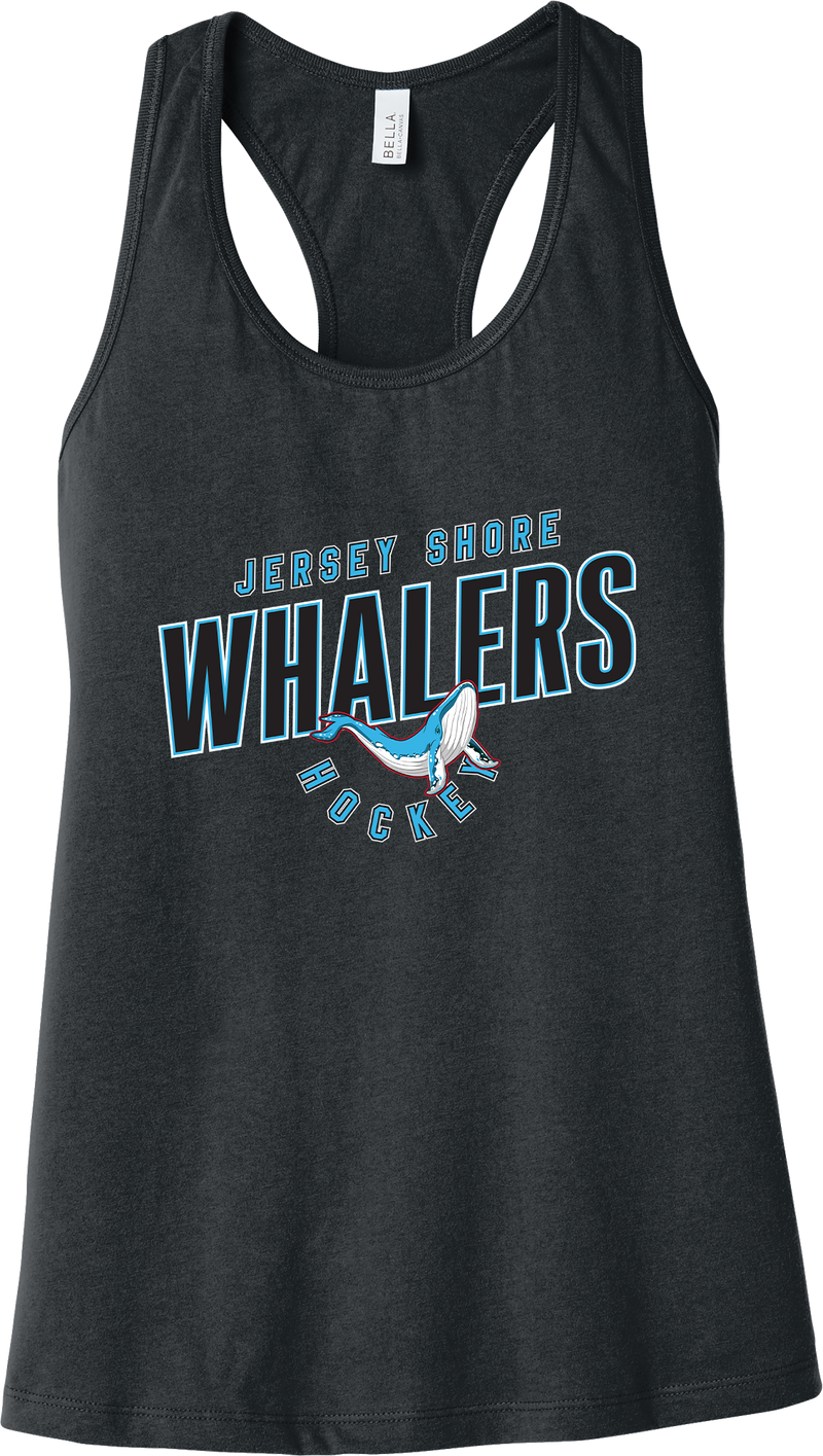 Jersey Shore Whalers Womens Jersey Racerback Tank (D1724-FF)