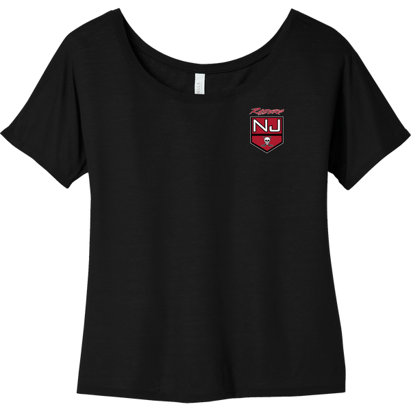 NJ Raiders Womens Slouchy Tee