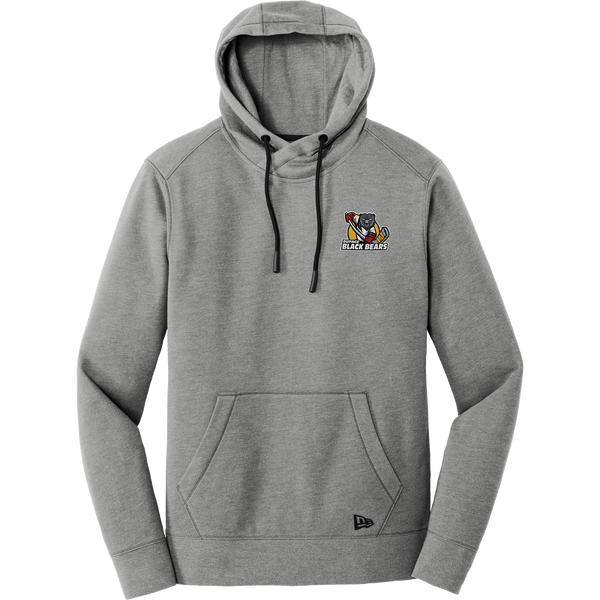 Dupage Black Bears New Era Tri-Blend Fleece Pullover Hoodie