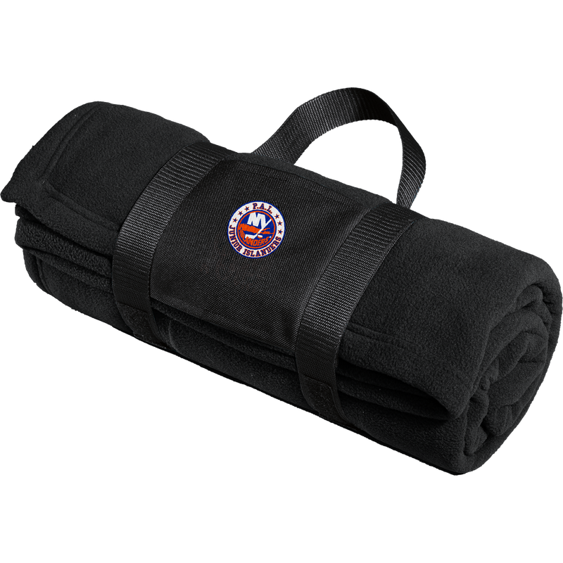 PAL Jr. Islanders Fleece Blanket with Carrying Strap