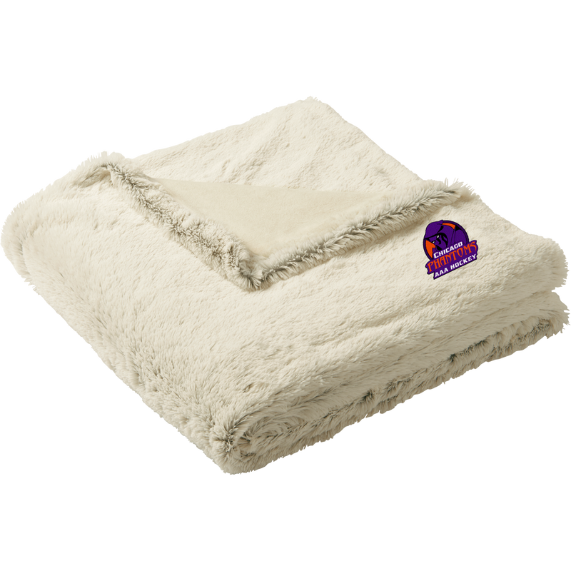 Chicago Phantoms Faux Fur Blanket