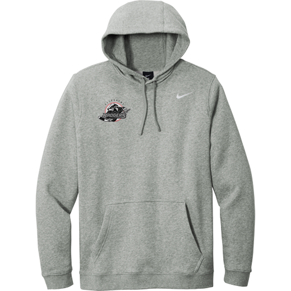 Allegheny Badgers Nike Club Fleece Pullover Hoodie