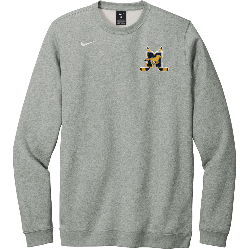 Marlboro Hockey Nike Club Fleece Crew