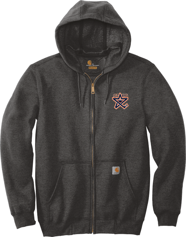 NY Stars Carhartt Midweight Hooded Zip-Front Sweatshirt