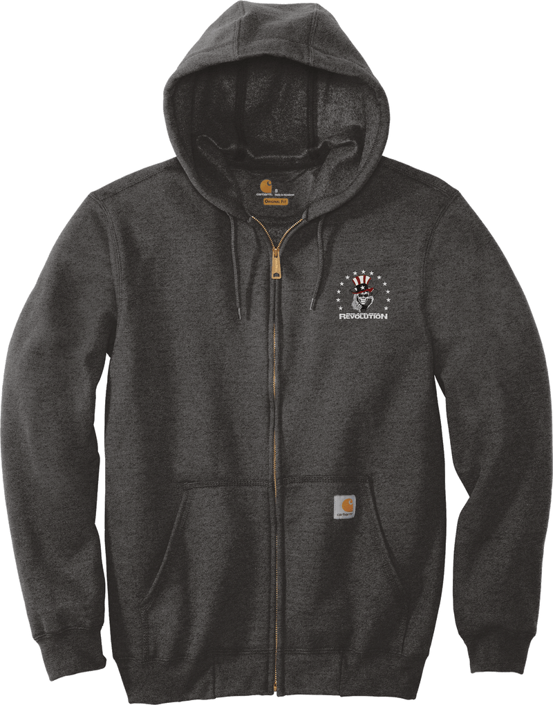 Phila Revolution Carhartt Midweight Hooded Zip-Front Sweatshirt