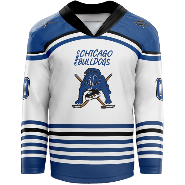 Chicago Jr. Bulldogs Mites Youth Player Sublimated Jersey