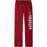 NJ Raiders Flannel Plaid Pant