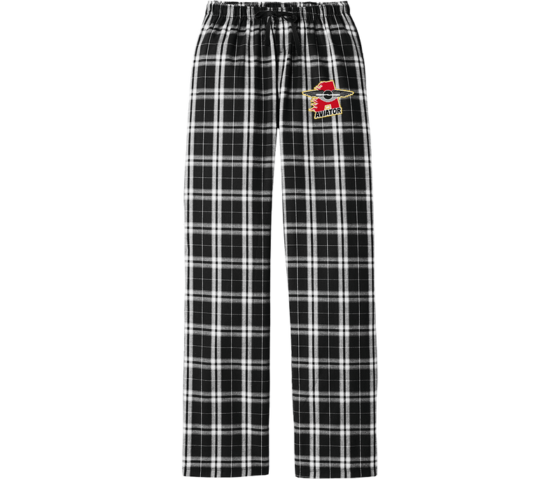 NY Aviators Women's Flannel Plaid Pant