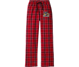 Dupage Black Bears Women's Flannel Plaid Pant